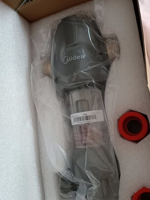 美的（Midea） 前置过滤器40微米反冲洗压力表监控 QZBW20S-12 全屋家用净水器
