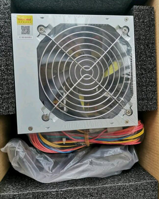 长城（Great Wall）额定325W 小金刚GW-425 电脑电源（双路12V/宽电压/12CM风扇/智能温控/支持背线）