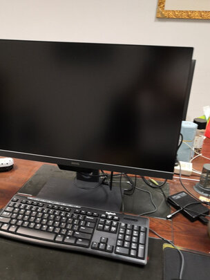 %title插图%num 明基(BenQ)PD2500Q 25英寸2K三边微边旋转升降IPS屏智慧爱眼内置音箱专业设计电脑显示器(HDMI/DP/mDP口)