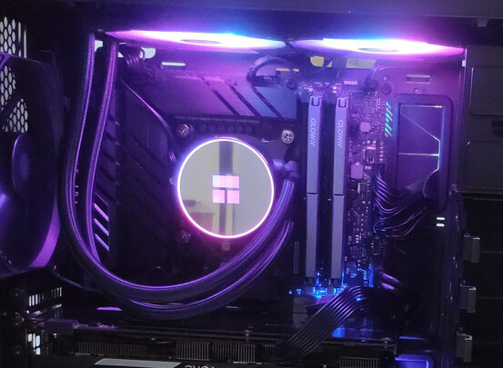 利民(Thermalright) Forzen Magic 240 ARGB 冰封幻境 一体式水冷散热器C12B-S风扇多平台全金属扣具ARGB冷头