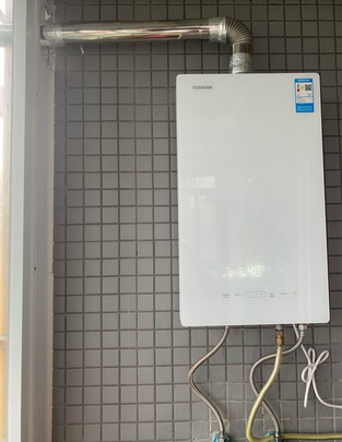 东芝(TOSHIBA)  13升燃气热水器家用天然气 三维变频恒温防冻 日本原装进口CPU 无氧铜水箱 JSQ25-TS1 极地白