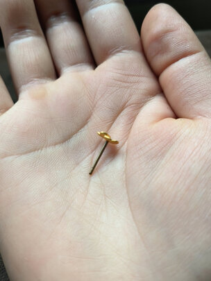 黄金耳钉