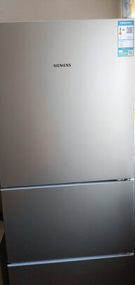 %title插图%num 西门子(SIEMENS) 295升 风冷无霜保鲜冰箱小体积三门多门冰箱 BCD-295W(KK29NA30TI)(浅金色)