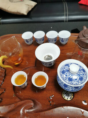 功夫茶具|金镶玉茶具套装功夫茶具怎么样上手一周说讲感受