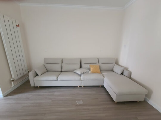 林氏木业布艺沙发极度喜欢感受反馈