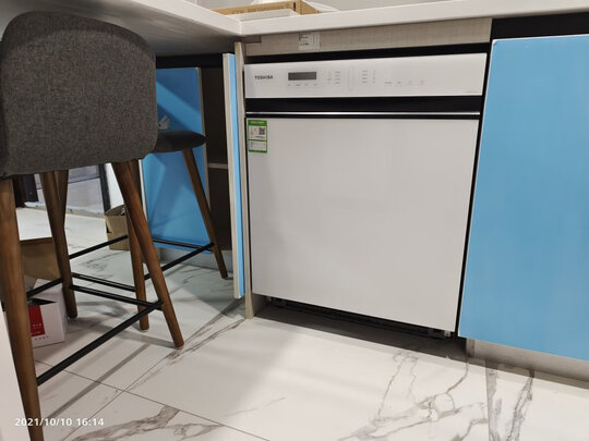 东芝(TOSHIBA) 洗碗机家用全自动 14套大容量嵌入式洗碗机 UV杀菌净味 海外同款 DWA4类RX600