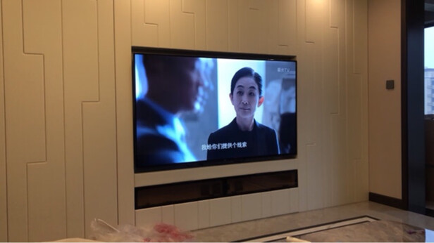 TCL 75V6 75英寸 4K超高清 AI声控 超薄智慧屏 2+16GB 全面屏 液晶平板电视机 黑色