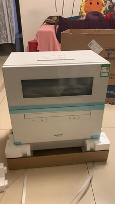 %title插图%num 松下(Panasonic)洗碗机家用 台式易安装 独立烘干 nanoe除菌 母婴适用 洗烘一体 双层碗篮 NP-TF6WK1Y