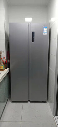 %title插图%num 美的(Midea)慧鲜系列 470升对开门冰箱双门一级能效变频风冷无霜智能家电超薄双开门净味纤薄冰箱