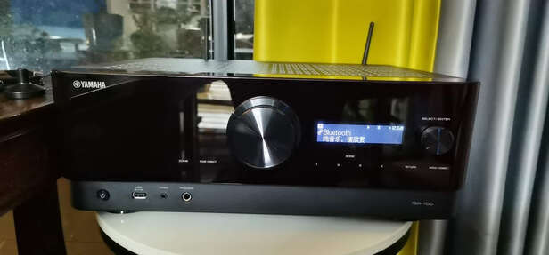 雅马哈（Yamaha）TSR-700 功放机 7.2声道家庭影院音响功放 8K杜比全景声DTS:X 蓝牙 USB DSP 黑色