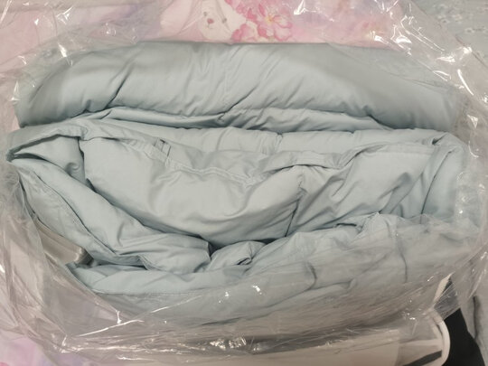 网易严选95%高纯白鹅绒羽绒被 升级防螨极度喜欢感受反馈
