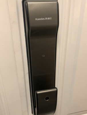 %title插图%num 凯迪仕(KAADAS)指纹锁K9-S 智能锁密码锁家用防盗门锁 全自动智能门锁电子锁 K9-S星空灰【升级WIFI直连】