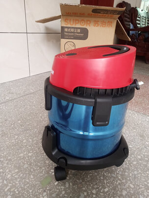 苏泊尔 (SUPOR )桶式吸尘器 15L大容量干湿吹家用强劲大吸力吸尘器VCT80A
