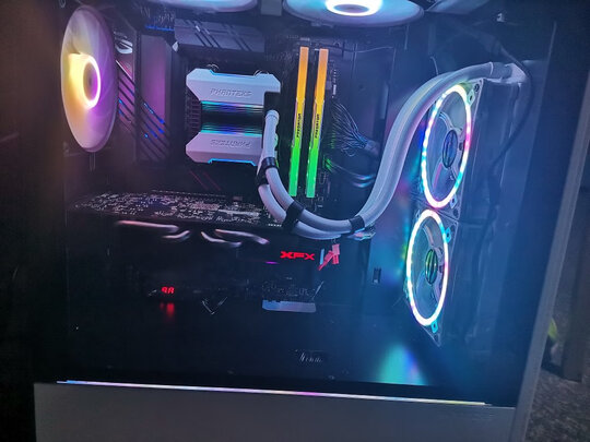 追风者 (PHANTEKS)冰灵  240 MPH 全白一体式水冷散热器(ARGB灯圈/PWM风扇/支持Intel12代CPU/6年质保）