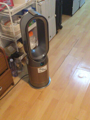 %title插图%num 戴森(DYSON)HP04除菌除甲醛风扇(HP05升级版) 兼具空气净化器冷暖风扇功能 整屋循环 银白色 智能塔式