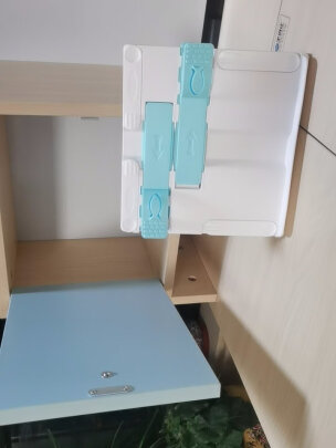 图片[1] - 产品评测坐得正学生书桌是否值得购买？1.2米实木蓝粉彩虹款 - 淘实惠