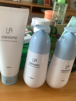 asnami安弥儿日本原装进口 孕妇护肤化妆品敏感肌补水保湿套装洁面水乳霜精华 悦颜舒润保湿五件套