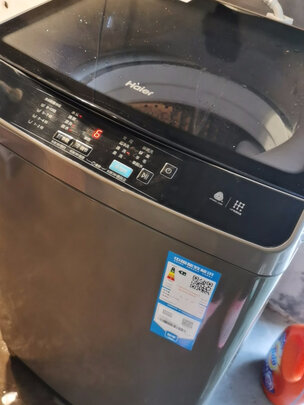 海尔（Haier）波轮洗衣机全自动 直驱变频 10KG玻璃上盖  全新升级内桶 除菌健康洗 EB100B22Mate2