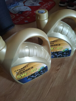 安耐驰 全合成机油润滑油 0W-40 SN级 4L 汽车用品