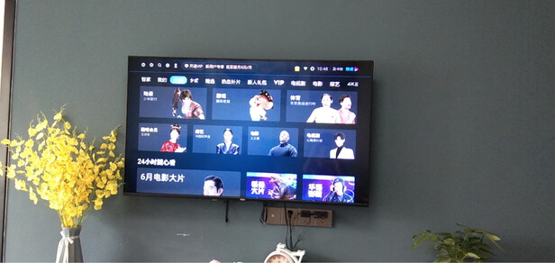 海尔 （Haier） LU55J71 55英寸超薄声控全面屏 4K超高清8K解码 平板液晶教育电视机2+16G 以旧换新