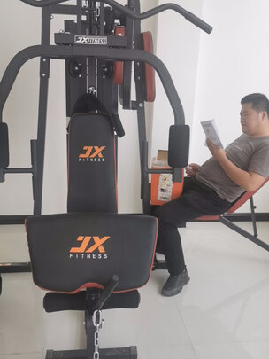 军霞JXDZ303综合训练器械 多功能力量器械健身器材家用三人站大型组合运动器材 2021全新升级款