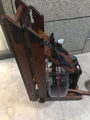 %title插图%num 舒动Schvodon划船机家用水阻智能划船器室内健身器材可折叠【大阻力16桨】双轨进口实木纸牌屋 欧洲榉木/16叶桨/原木色/经典款