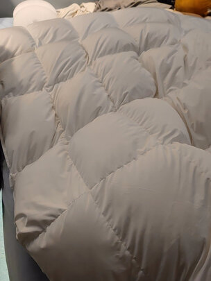 京东京造90%知芯白鸭绒被极度喜欢感受反馈