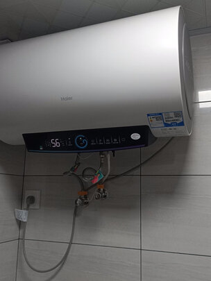 海尔（Haier）家用电热水器3300W速热扁桶纤薄双胆镁棒免更换健康杀菌 EC5003-BOOK(U1) 空间大师