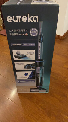 eureka/优瑞家易烊千玺推荐无线智能洗地机FC9紫色家用扫吸拖洗一体机家用吸尘器
