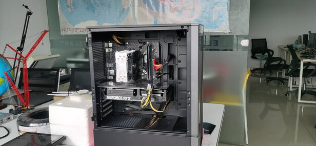 攀升探险家A34 i7 10700F/RTX3060/480GnvmeM.2固态/高频16G游戏图形设计师渲染台式电脑主机UPC
