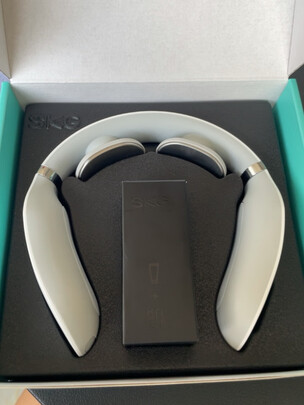skgK6炫彩浅蓝按摩器|skgK6炫彩浅蓝按摩器怎么样上手一周说讲感受