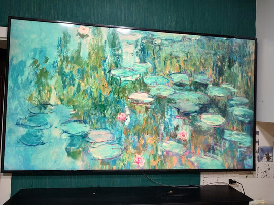 三星（SAMSUNG）65英寸 Frame画壁系列 超薄 QLED量子点 4K超高清 AI语音 蓝光护眼 艺术电视QA65LS03AAJXXZ