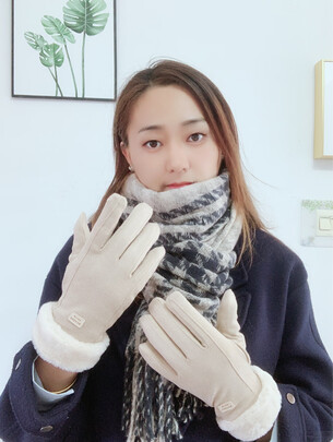毛线手套