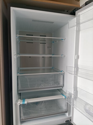 %title插图%num 美的(Midea)342升变频一级能效双门左右开门 无霜冰箱大容量京东小家智能WIFI操控BCD-342WPZM(E)以旧换新