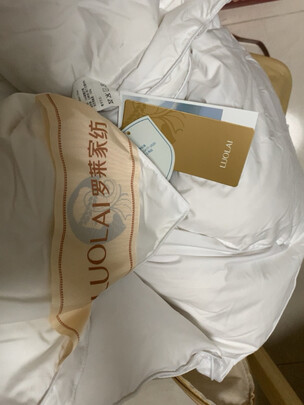 罗莱W-暖馨科技阻螨抗菌羽绒被一周使用彻底爱上了吗