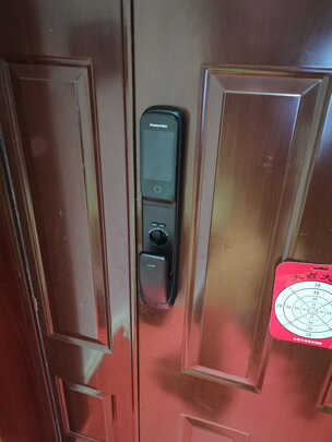 %title插图%num 凯迪仕(KAADAS)K20 Pro智能锁指纹锁远程可视猫眼内屏显示 家用防盗门锁全自动电子锁密码锁 红古铜