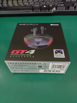 %title插图%num 漫步者(EDIFIER)HECATE GT4真无线蓝牙5.2【45ms低延时】入耳式游戏音乐耳机防尘防水 适用黑鲨红魔华为 黑色