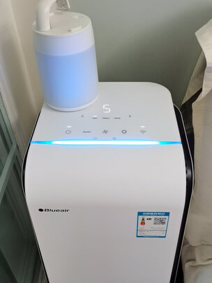 布鲁雅尔(Blueair)空气净化器 智能菌盾7440i 除甲醛除细菌智能数显除二手烟雾霾 钢铁大白