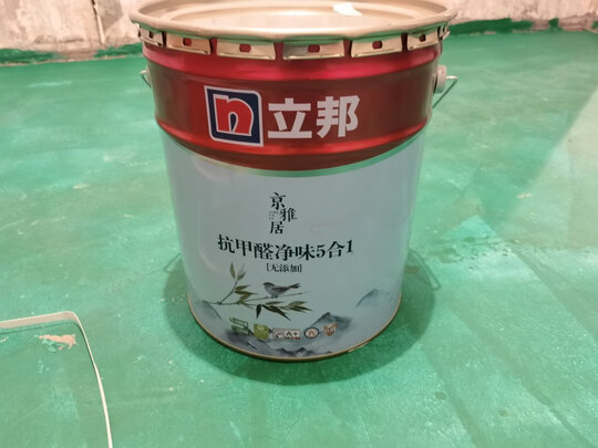 乳胶漆|立邦京雅居抗甲醛净味5合1无添加套装15L乳胶漆怎么样上手一周说讲感受