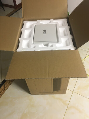 IAM空气净化器除甲醛雾霾细菌 家用空气消毒机 甲醛数值显示 炭魔方3年长效分解甲醛M8