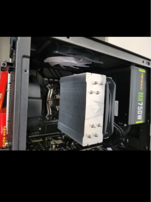 %title插图%num 超频三(PCCOOLER)EX4000 CPU风冷散热器(纯铜镀镍/焊接铜底/标配PF130风扇/1200/AM4平台)