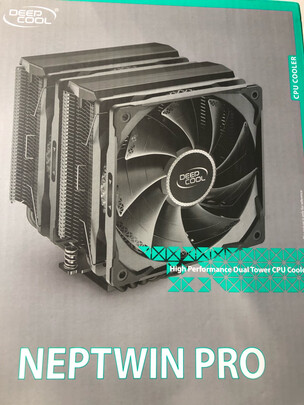 九州风神 （DEEPCOOL）大霜塔PRO CPU散热器(双塔/风冷/支持AM4/金属顶盖/6热管/双层增压风扇/附带硅脂)