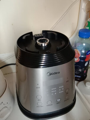 美的（Midea）破壁机豆浆机家用多功能料理机绞肉机智能预约防溢 冷热两用 精钢八叶刀智能 PB12Power304