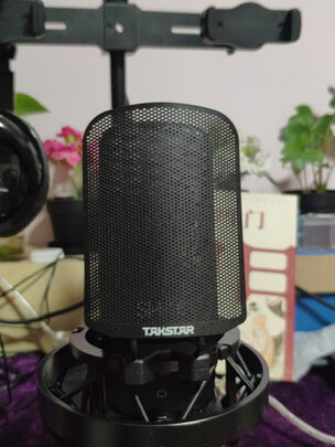 %title插图%num 得胜(TAKSTAR)SM-18 专业电容麦克风 手机直播设备外置声卡套装电脑主播话筒 抖音直播全套 套装礼品1