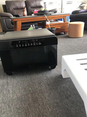 %title插图%num Hometech蒸烤箱台式家用烤箱一体机25L大容量空气炸烤箱智能独立控温蒸箱电烤箱多功能蒸烤一体机 黑色