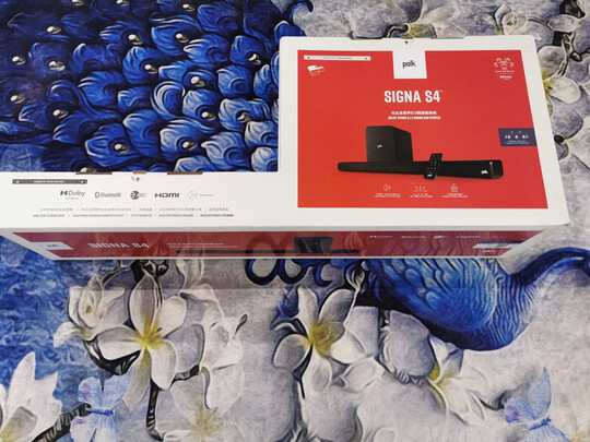 普乐之声（polk）Signa S4 回音壁 音响 音箱 电视音响 家庭影院 家用客厅音响 杜比全景声 soundbar 低音炮