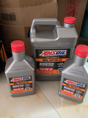 %title插图%num 安索(AMSOIL)全合成机油 长效润滑油 5W-30 SN 3.78L XL系列 XLF1G 养车保养