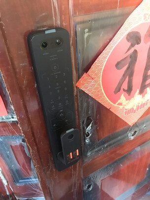 %title插图%num 小米全自动智能门锁pro 摄像家用电子锁推拉式 猫眼防盗门锁NFC解指纹锁 密码锁 C级锁芯