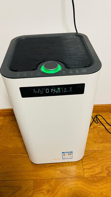 IAM空气净化器除甲醛雾霾细菌 家用空气消毒机 甲醛数值显示 炭魔方3年长效分解甲醛M8