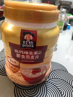 桂格高钙维生素D即食燕麦片860克好不好营养丰富吗